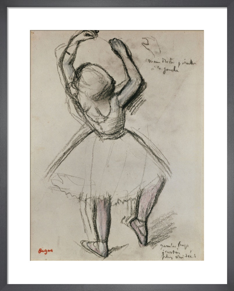 Sketches of a Café Singer. Edgar Degas (French, 1834 - 1917) - SuperStock